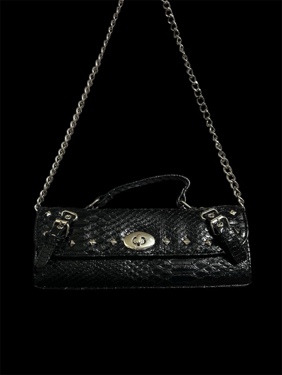 Metro 7 Handbags - 1990's-2000's Metro 7 animal skin purse 13"x 10" x 4"